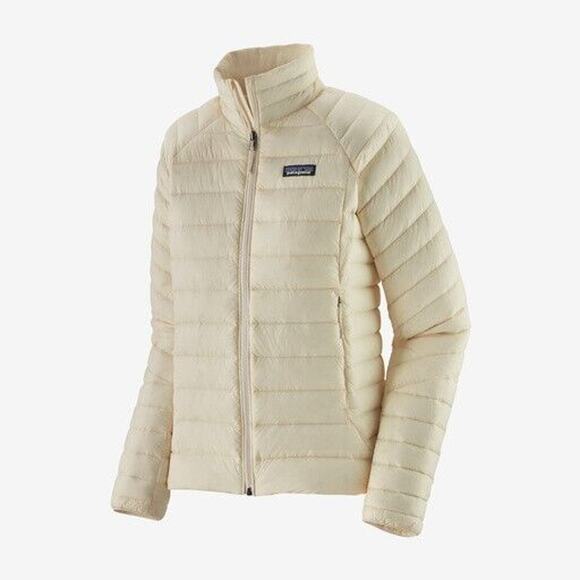 Patagonia Women's Down Jacket, Wool White, Size Medium, NWT - Picture 2 of 3